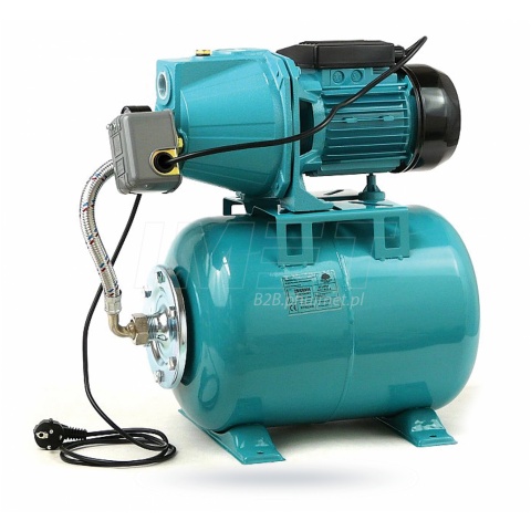 Pompa JET100A 1100W 60L/m + hydrofor 24L +wąż 