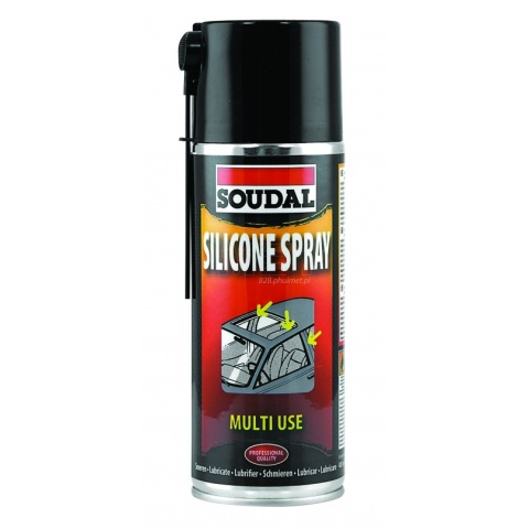 Silicone spray smarny aerozol 400ml SOUDAL 