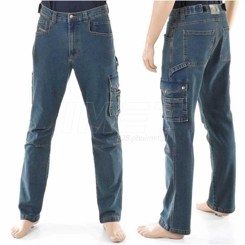 Spodnie z dżinsu ze streczem 7525/L BETA 